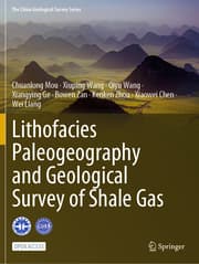 Cover von Lithofacies Paleogeography and Geological Survey of Shale Gas