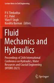 Cover von Fluid Mechanics and Hydraulics