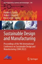 Cover von Sustainable Design and Manufacturing