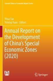Cover von Annual Report on the Development of China's Special Economic Zones (2020)