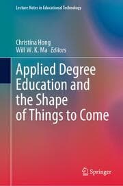 Cover von Applied Degree Education and the Shape of Things to Come