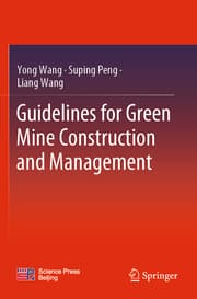 Cover von Guidelines for Green Mine Construction and Management
