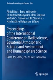 Cover von Proceedings of the International Conference on Radioscience, Equatorial Atmospheric Science and Environment and Humanosphere Science