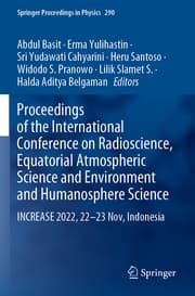Cover von Proceedings of the International Conference on Radioscience, Equatorial Atmospheric Science and Environment and Humanosphere Science
