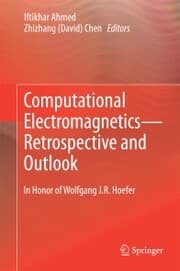 Cover von Computational Electromagnetics-Retrospective and Outlook