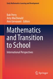 Cover von Mathematics and Transition to School