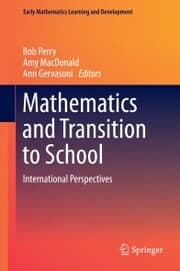 Cover von Mathematics and Transition to School