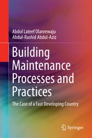Cover von Building Maintenance Processes and Practices