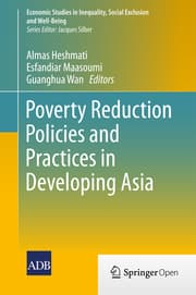 Cover von Poverty Reduction Policies and Practices in Developing Asia