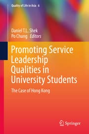 Cover von Promoting Service Leadership Qualities in University Students