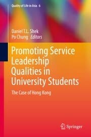 Cover von Promoting Service Leadership Qualities in University Students