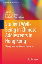 Cover von Student Well-Being in Chinese Adolescents in Hong Kong