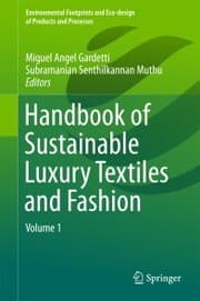 Cover von Handbook of Sustainable Luxury Textiles and Fashion