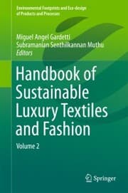 Cover von Handbook of Sustainable Luxury Textiles and Fashion