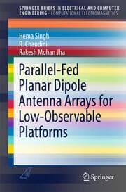 Cover von Parallel-Fed Planar Dipole Antenna Arrays for Low-Observable Platforms