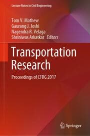 Cover von Transportation Research