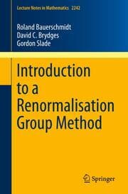 Cover von Introduction to a Renormalisation Group Method