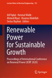 Cover von Renewable Power for Sustainable Growth