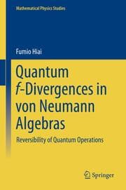 Cover von Quantum f-Divergences in von Neumann Algebras