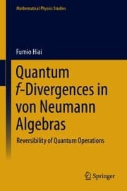 Cover von Quantum f-Divergences in von Neumann Algebras