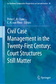 Cover von Civil Case Management in the Twenty-First Century: Court Structures Still Matter