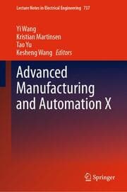 Cover von Advanced Manufacturing and Automation X