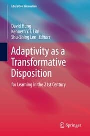 Cover von Adaptivity as a Transformative Disposition