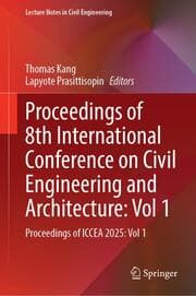 Cover von Proceedings of 8th International Conference on Civil Engineering and Architecture: Vol 1