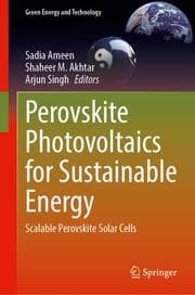 Cover von Perovskite Photovoltaics for Sustainable Energy