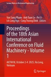 Cover von Proceedings of the 18th Asian International Conference on Fluid Machinery - Volume 1