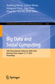 Cover von Big Data and Social Computing