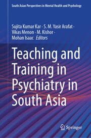 Cover von Teaching and Training in Psychiatry in South Asia