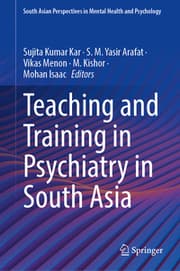 Cover von Teaching and Training in Psychiatry in South Asia