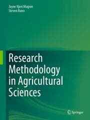 Cover von Research Methodology in Agricultural Sciences