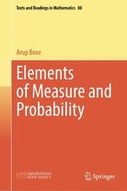 Cover von Elements of Measure and Probability