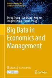 Cover von Big Data in Economics and Management