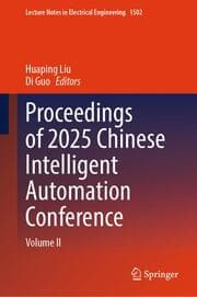 Cover von Proceedings of 2025 Chinese Intelligent Automation Conference
