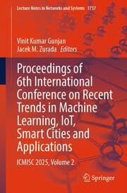 Cover von Proceedings of 6th International Conference on Recent Trends in Machine Learning, IoT, Smart Cities and Applications