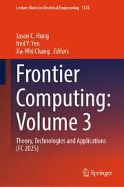 Cover von Frontier Computing : Volume 3