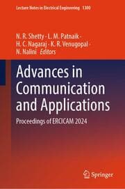 Cover von Advances in Communication and Applications