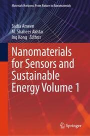 Cover von Nanomaterials for Sensors and Sustainable Energy Volume 1