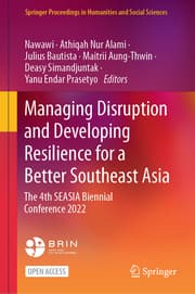 Cover von Managing Disruption and Developing Resilience for a Better Southeast Asia