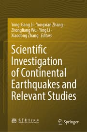 Cover von Scientific Investigation of Continental Earthquakes and Relevant Studies