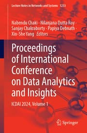 Cover von Proceedings of International Conference on Data Analytics and Insights