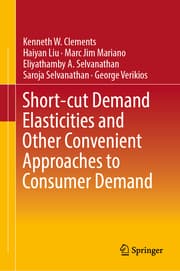Cover von Short-cut Demand Elasticities and Other Convenient Approaches to Consumer Demand