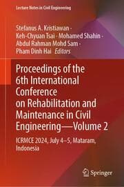Cover von Proceedings of the 6th International Conference on Rehabilitation and Maintenance in Civil EngineeringVolume 2