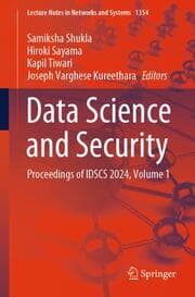 Cover von Data Science and Security