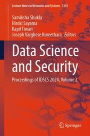 Cover von Data Science and Security