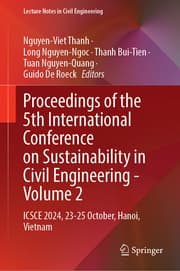Cover von Proceedings of the 5th International Conference on Sustainability in Civil Engineering - Volume 2
