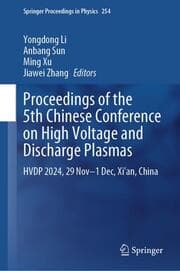 Cover von Proceedings of the 5th Chinese Conference on High Voltage and Discharge Plasmas